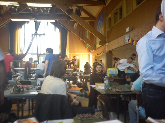 Partie droite de la salle